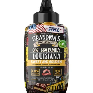 GRANDMAS BBQ LOUISIANA ESTILO LOUISIANA CON ESPECIAS SELECTAS Y MOSTAZA AMARILLA