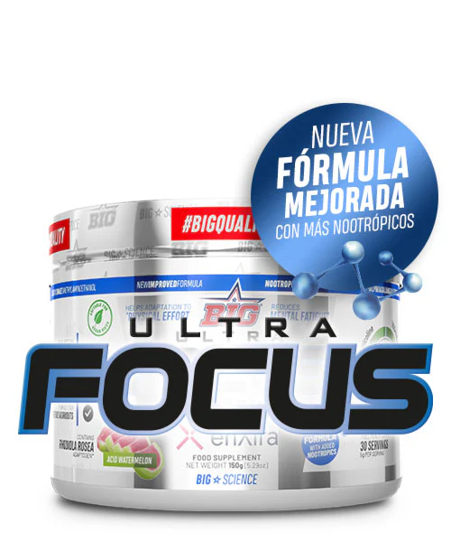 ULTRA FOCUS COMPLEMENTO ALIMENTICIO PRE-ENTRENO BIG