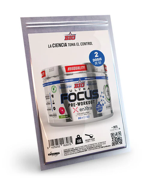 ULTRA FOCUS COMPLEMENTO ALIMENTICIO PRE-ENTRENO BIG - Imagen 3