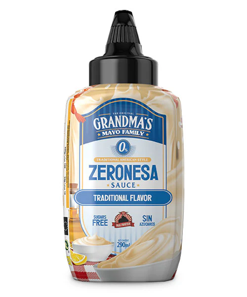 GRANDMAS ZERONESA MAYO SAUCE MAYONESA SABOR TRADICIONAL SIN AZÚCARES