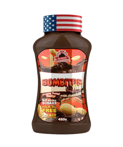 BOMBITOS FLUP SIROPE DE CREMA DE CACAHUETE CON CHOCOLATE