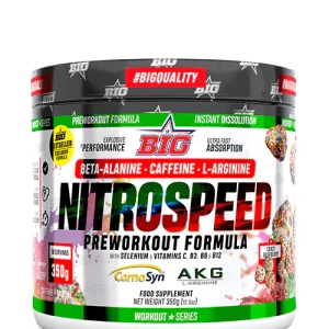 NITROSPEED PRE-ENTRENO BIG PROFESIONAL CON CARNOSINA Y ARGININA